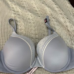 Body by Victoria push up bra. Sky blue with detail - brand new with tags 38C